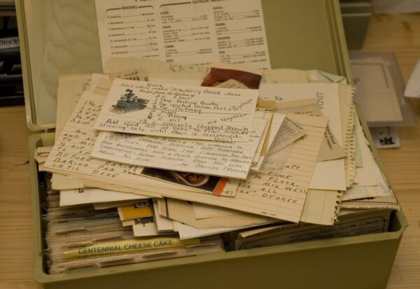 Recipe box