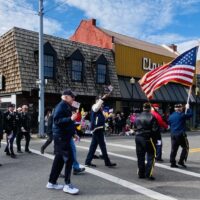 Honor parade participants