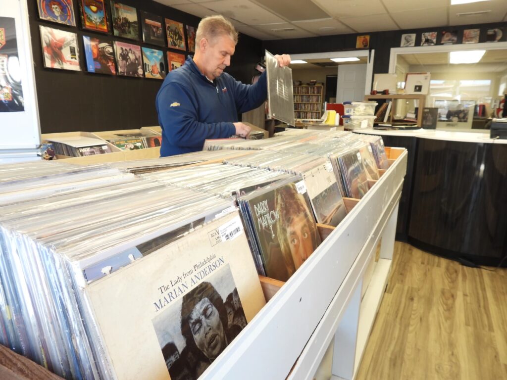 vinyl record shop