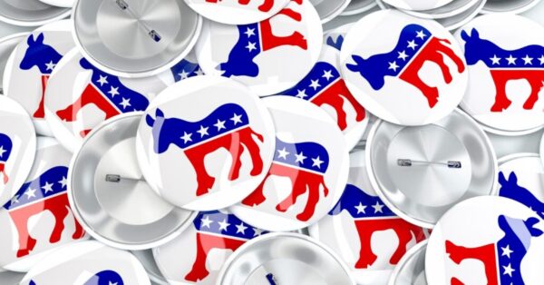 democratic party pins