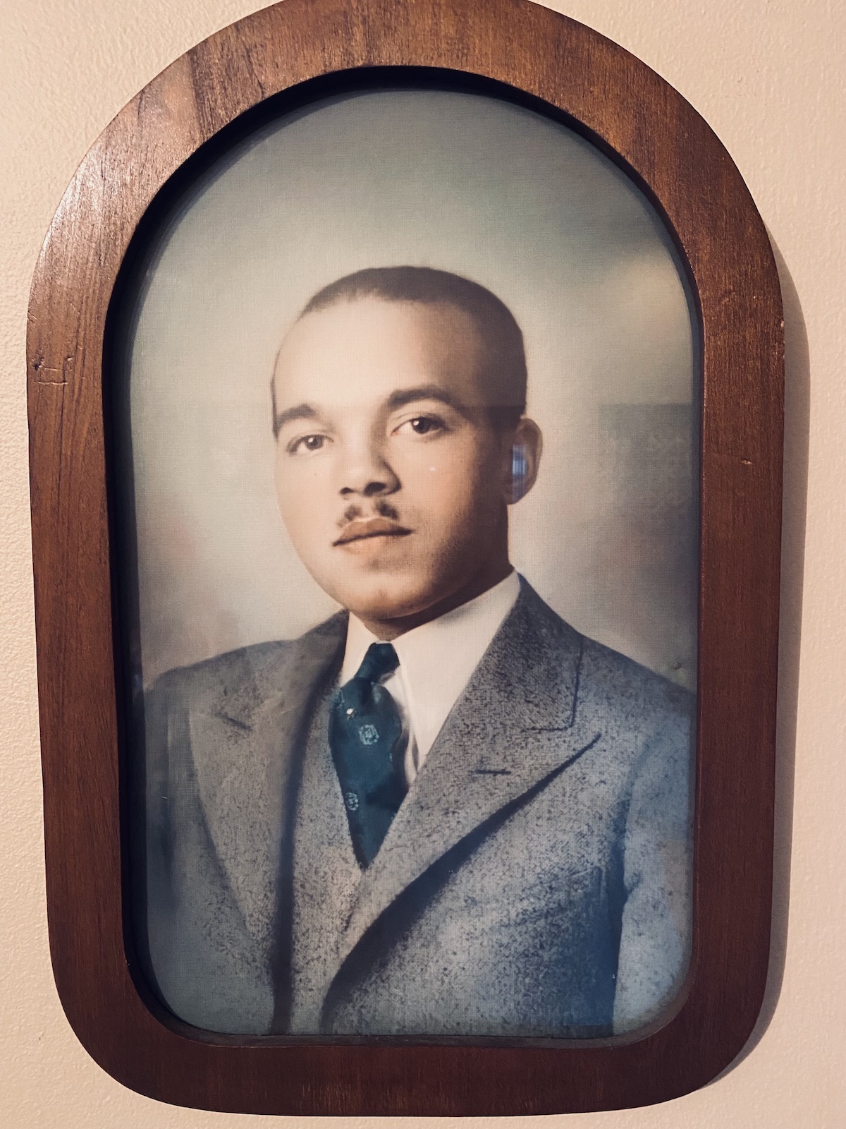 This portrait of Dr. Philip Carruthers Brooks, taken in his 30s, hangs in the Hopkinsville residence of his grandson, Phillip Brooks. (Photo provided)
