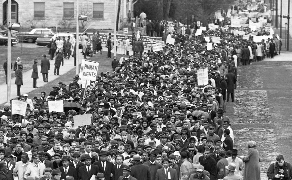 1964 freedom march on frankfort kentucky