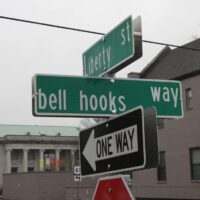bell hooks way street sign