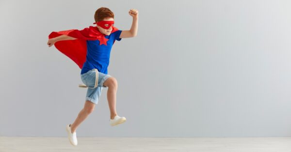 super hero kid