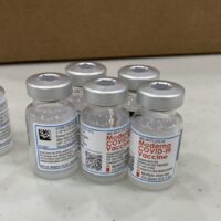 covid vaccine vials