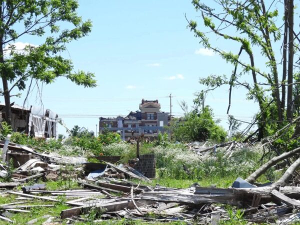 Mayfield tornado damage