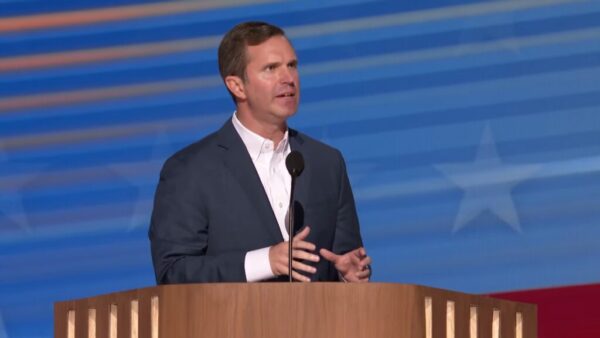 Kentucky Gov. Andy Beshear at 2024 DNC