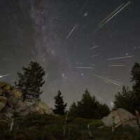 Perseid meteor shower