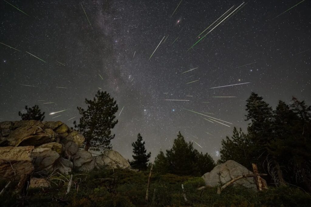 Perseid meteor shower