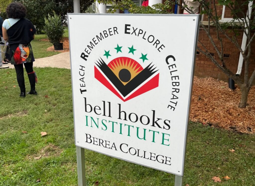 bell hooks institute sign at berea college