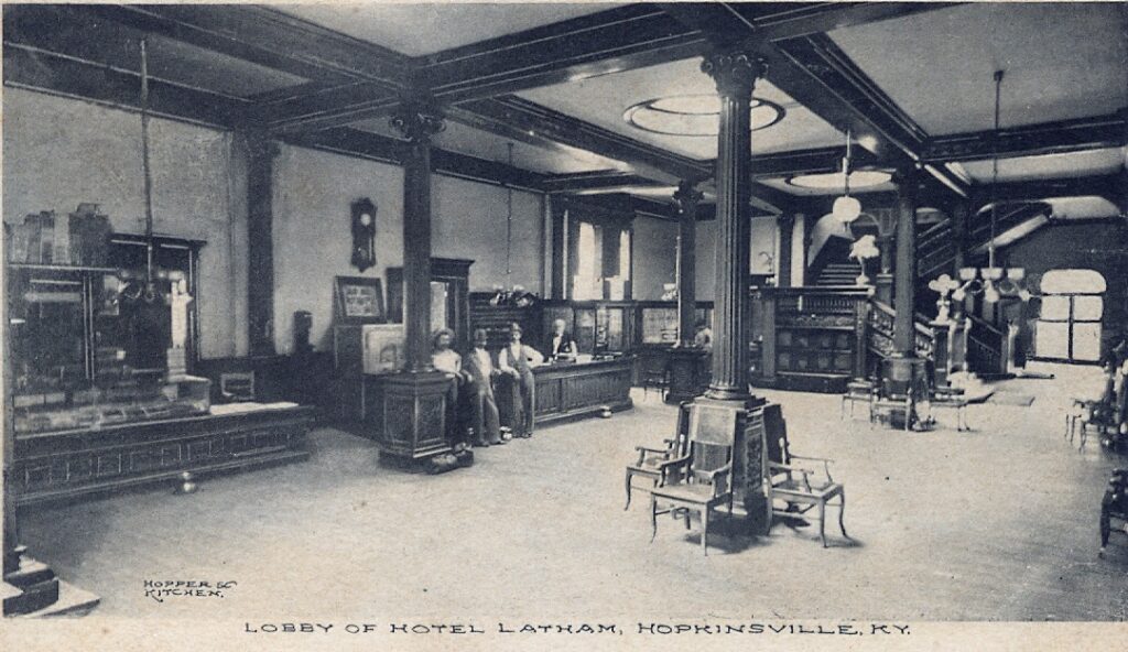 hotel latham lobby