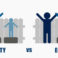 Equality and Equity Concept Illustration