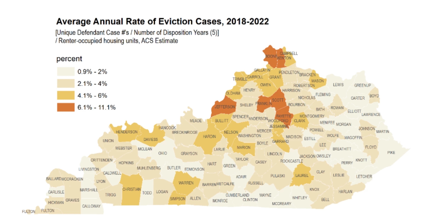 Kentucky eviction graphic