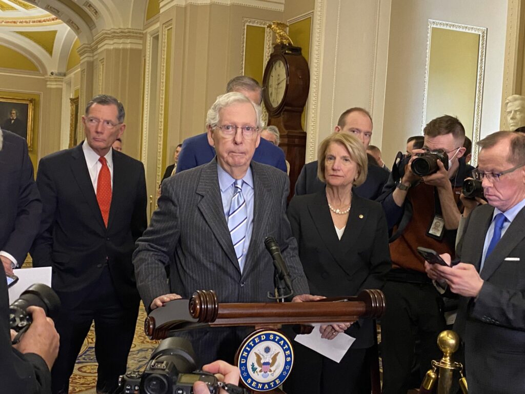 Senate Republican Leader Mitch McConnell