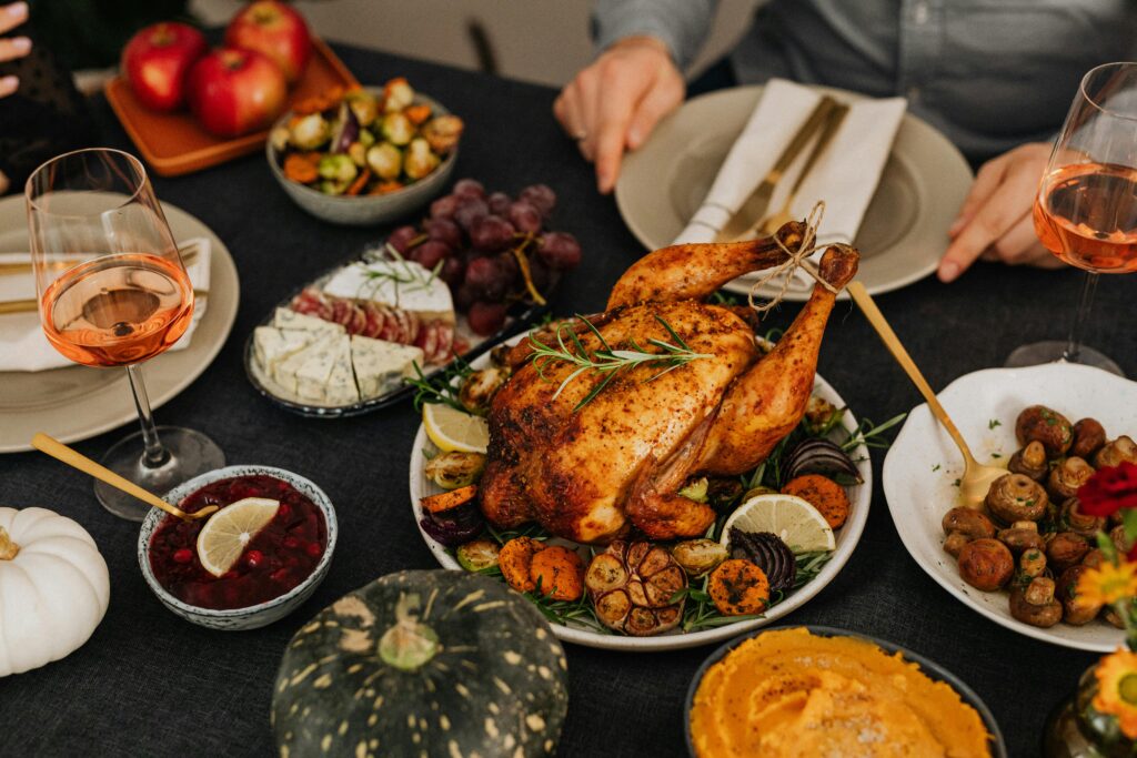 thanksgiving table