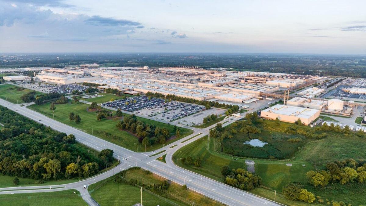 The Toyota Motor Manufacturing Kentucky plant in Georgetown.