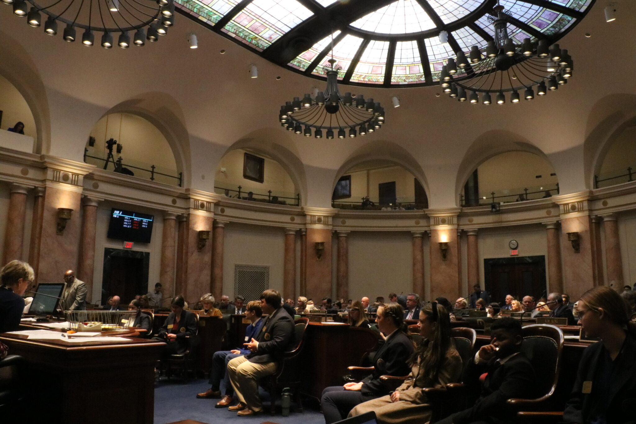 The Kentucky House of Representatives, Jan. 9. 2025. (Kentucky Lantern photo by Liam Niemeyer)