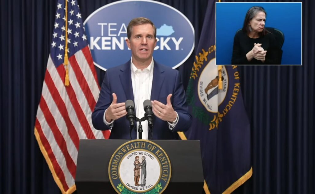 beshear screenshot