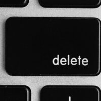 delete key