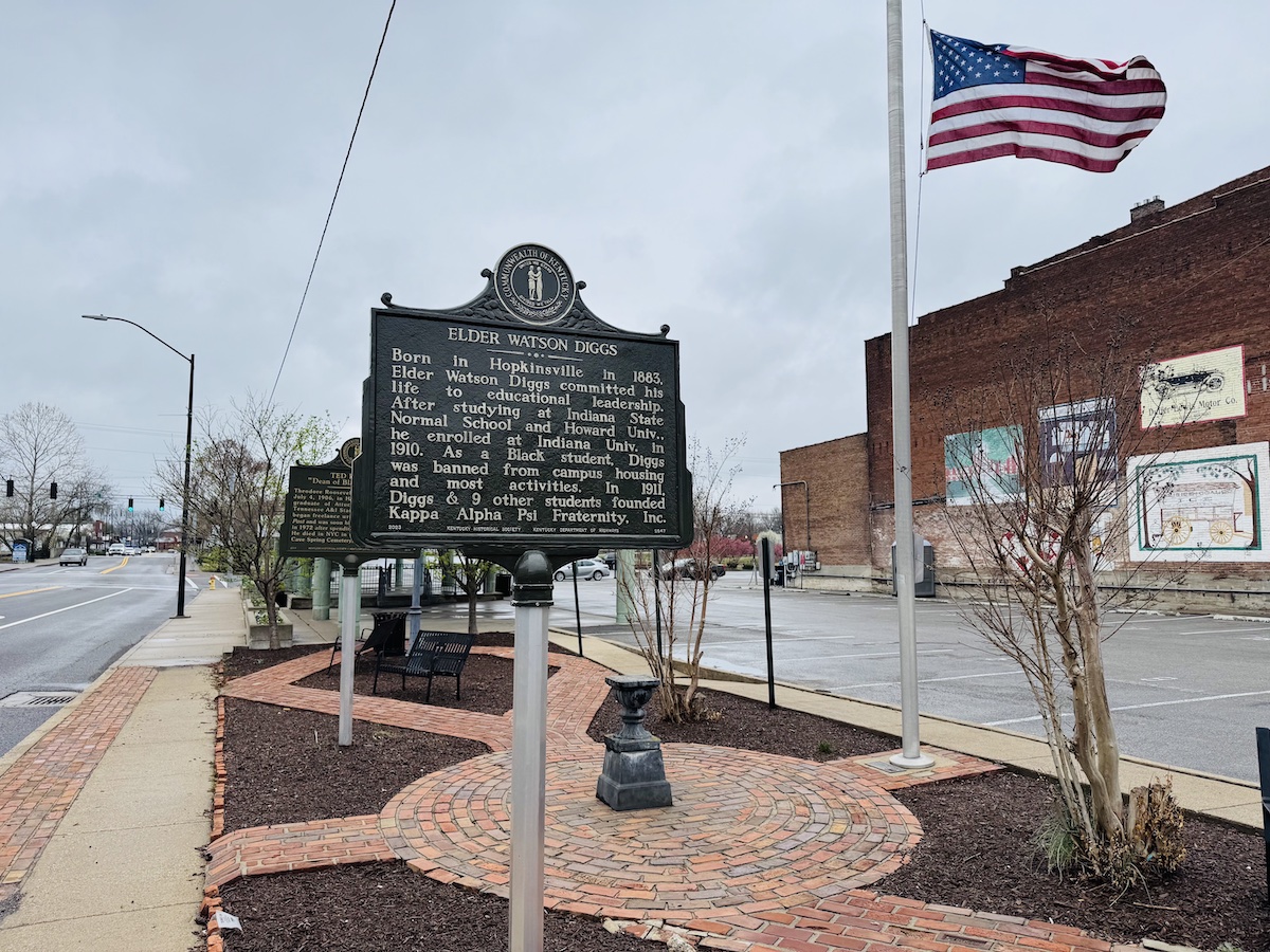 Elder Watson Diggs historical marker