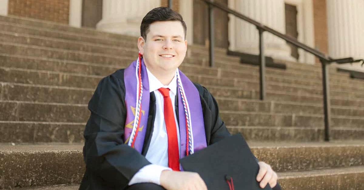 Chase Pemberton, a Hopkinsville native who graduated from Western Kentucky University in May, is being treated for leukemia at Vanderbilt University Medical Center. (Family photo)
