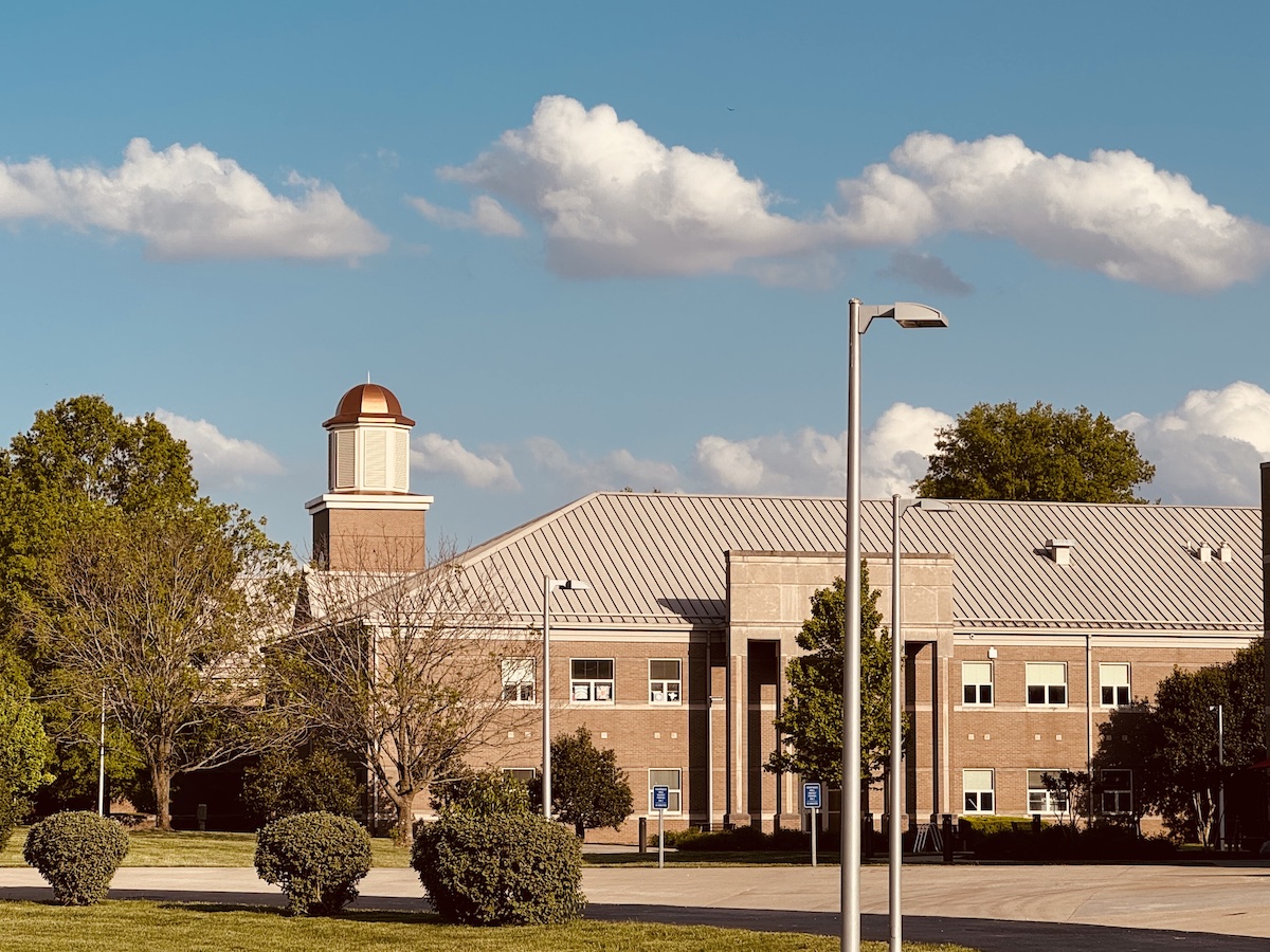 The main campus of Hopkinsville Community College on April 28, 2025. (Hoptown Chronicle photo by Jennifer P. Brown)