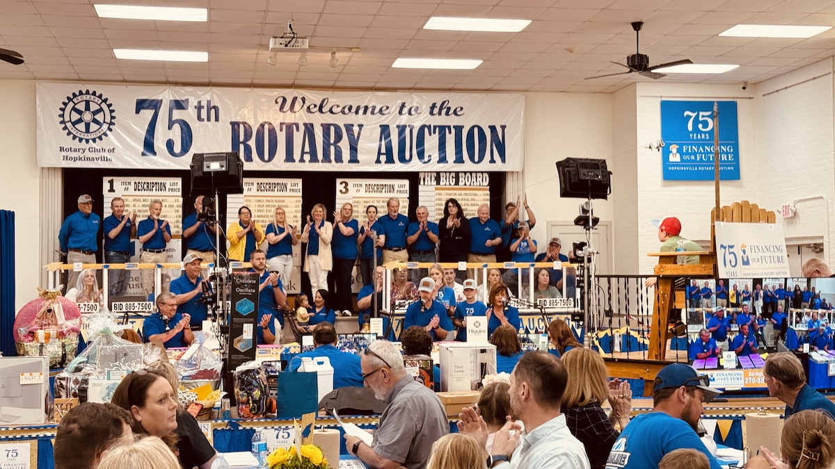 rotary auction opening day