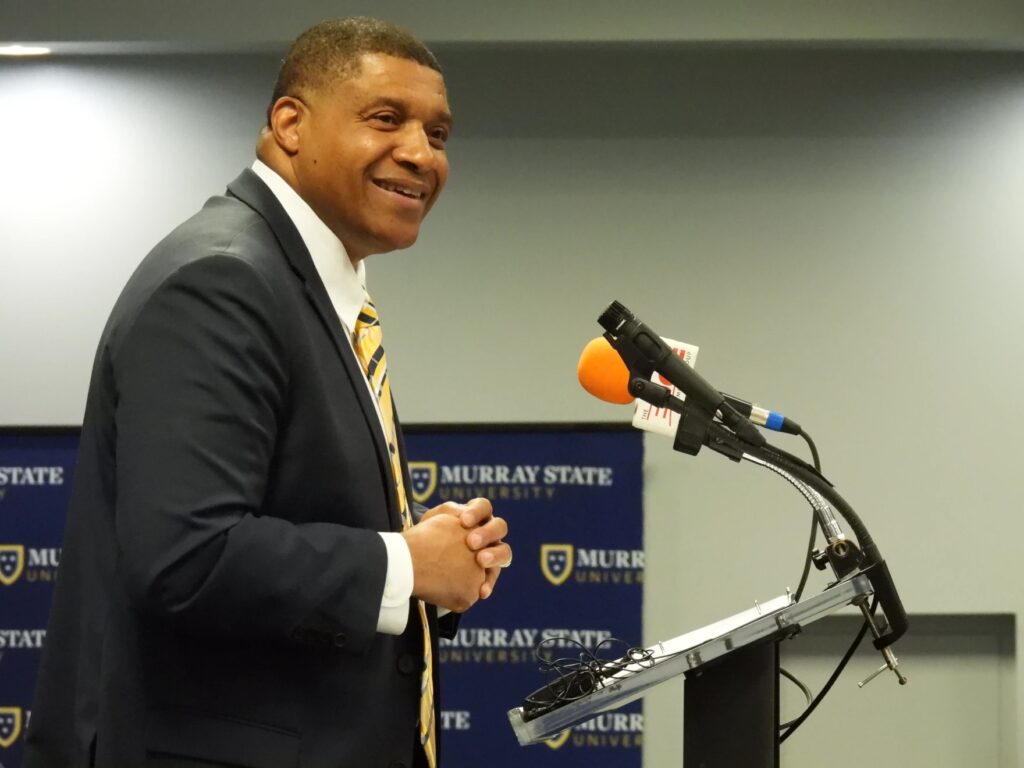 Ron Patterson at podium