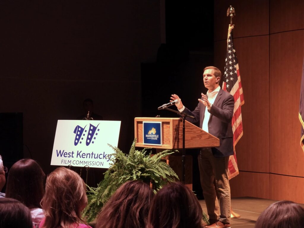 beshear at film commission