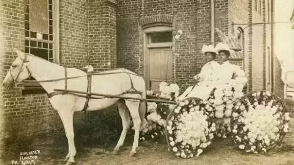 black women in buggy celebrating juneteenth