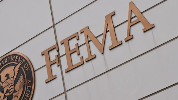 FEMA sign on a wall