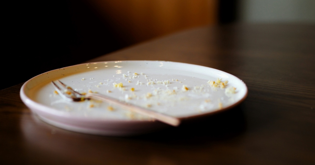 empty plate