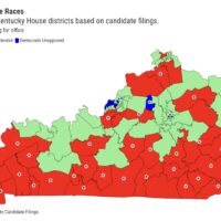 2026 Kentucky House races map