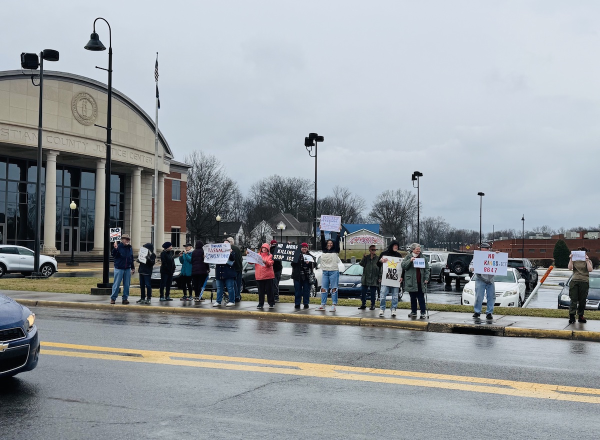 protesters in hopkinsville