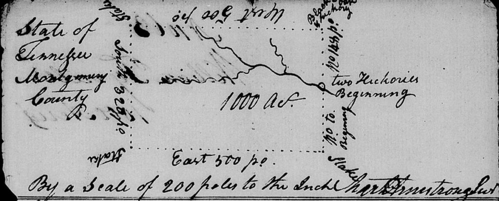 script reading with notations including two hickories and beginning