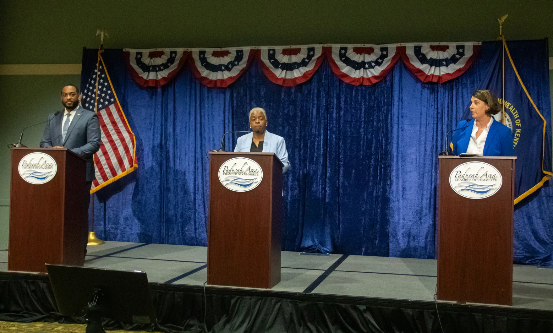 Three Democrats seeking Kentucky's U.S. Senate seat make their cases at Paducah forum