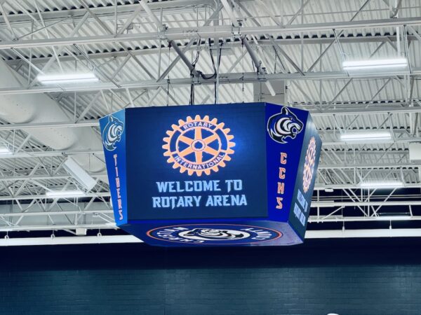 CCHS scoreboard