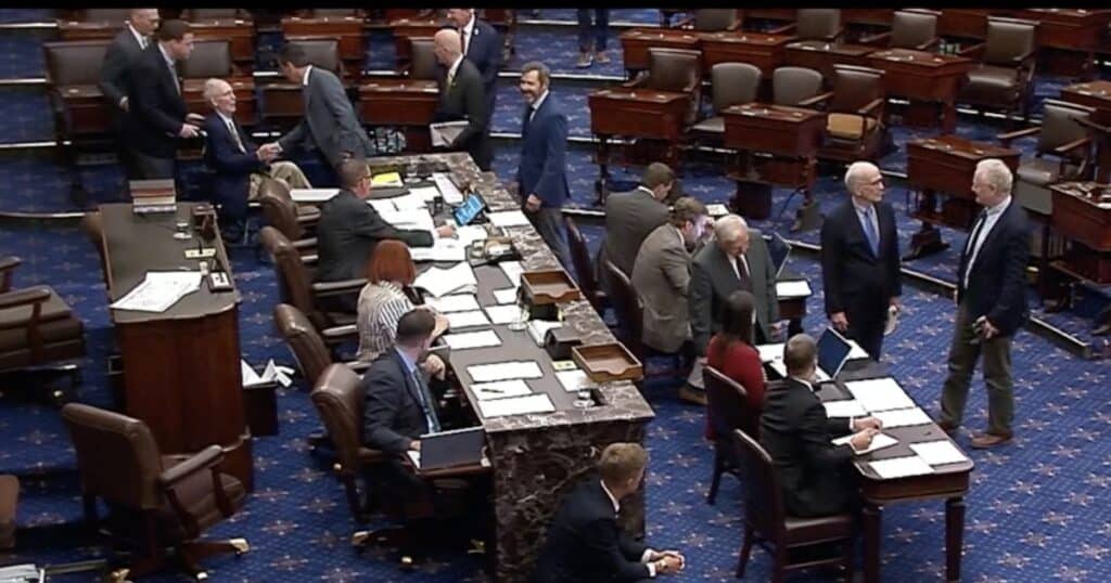 senate floor