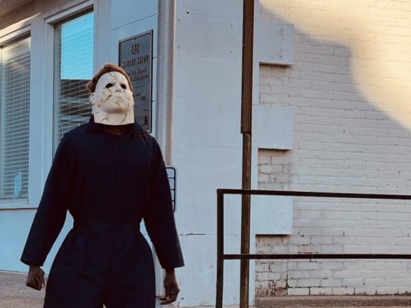 scary halloween man