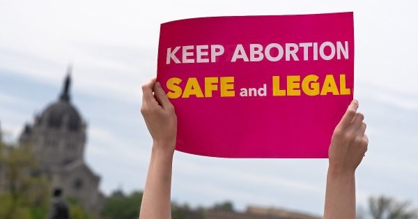 abortion rally sign