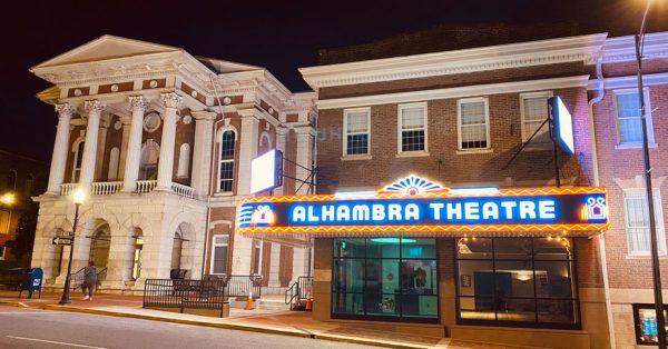 The Alhambra Theatre on South Main Street. (Jennifer P. Brown photo)