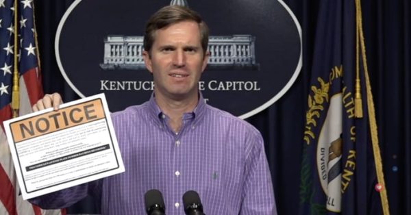 Beshear-church-notice-covid-19-coronavirus