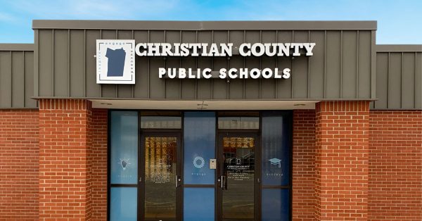 Christian County Public Schools district office exterior