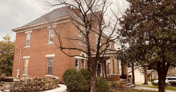 The Dalton house on East Seventh Street. (Hoptown Chronicle photo by Jennifer P. Brown)