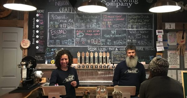 Hopkinsville Brewing Company' Joey Medeiros and Kate Russell