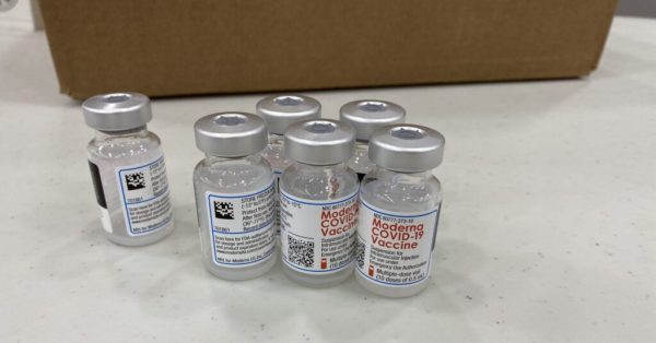 covid vaccine vials