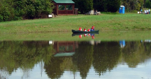 Visitors canoeing at Jeffers Bend. (Visit Hopkinsville photo)