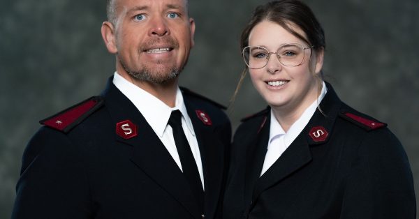 David and Brittney Donegan, lieutenants with the Salvation Army, were assigned in June 2024 to lead the Hopkinsville office. (Salvation Army photo)