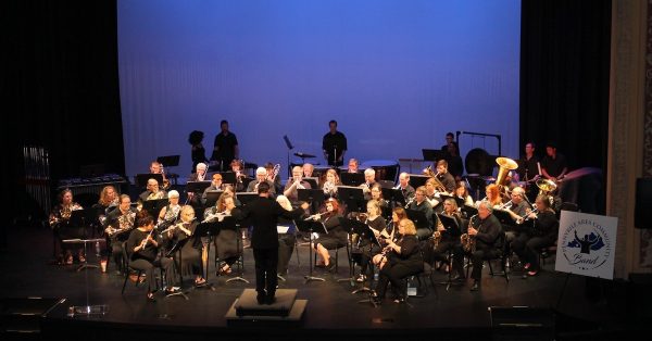 The Pennyrile Area Community Band performs its Christmas concert in December 2019 at the Alhambra Theatre. (Band photo)