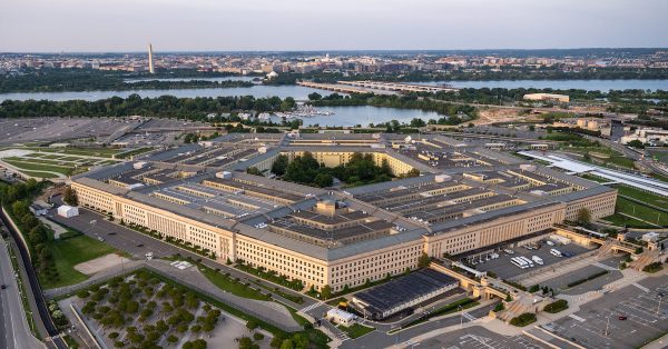 An aerial view of the Pentagon on May 15, 2023. (Department of Defense photo by U.S. Air Force Staff Sgt. John Wright)